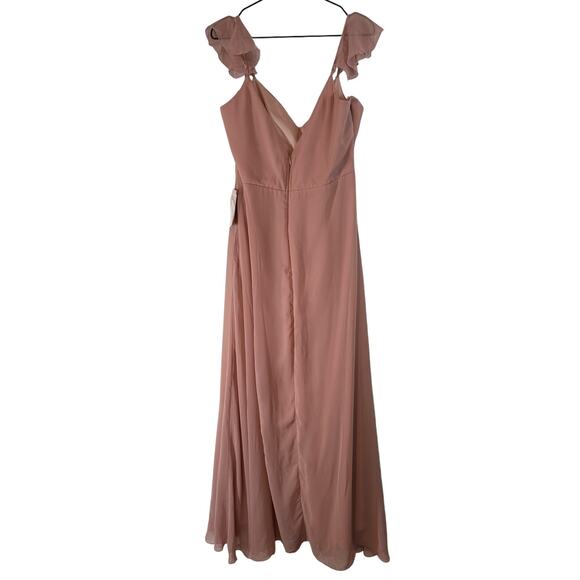 NWT Birdy Grey Kae Bridesmaid Dress in‎ Rose Quartz Pink 3XL - Picture 5 of 9